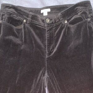 J. Jill vintage Velvet stretch jeans size 8